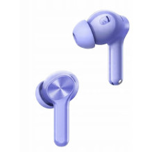 Belaidės ausinės Realme T200 Lite violetinės