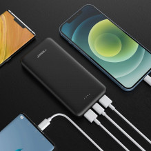 Nešiojamoji baterija Veger A10 (W1065) 2A 10000 mAh, juoda