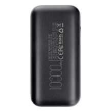 Nešiojamoji baterija Veger S10 (W1135) PD QC3.0 3A 20W 10000 mAh, juoda Nešiojamoji baterija Veger S10 (W1135) PD QC3.0 3A 20W 10000 mAh, juoda