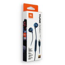 Wire earphones USB C JBL 305C blue