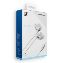 Laidinės ausinės, 3,5 mm lizdas, Sennheiser CX 300S, baltos Laidinės ausinės, 3,5 mm lizdas, Sennheiser CX 300S, baltos