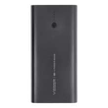 Nešiojamoji baterija Veger ACE100 (W1146) PD QC3.0 20W 10000 mAh, juoda