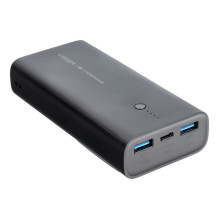 Nešiojamoji baterija Veger ACE100 (W1146) PD QC3.0 20W 10000 mAh, juoda