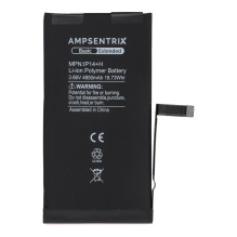 „AmpSentrix Basic“ baterija, skirta „iPhone 14 Plus“ (didelės talpos 4850 mAh)