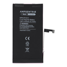 „AmpSentrix Basic“ baterija, skirta „iPhone 15 Plus“ (didelės talpos 4700 mAh)