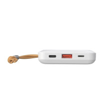 Balta išorinė baterija, suderinama su „Magsafe Veger MagOn“ (VP1151 / W1151) PD QC3.0 2A 20W su belaidžiu įkrovimu, 1000