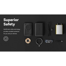 Powerbank compatible with Magsafe Veger MagOn (VP1151 / W1151) PD QC3.0 2A 20W with wireless charging 10000 mAh white Powerbank compatible with Magsafe Veger MagOn (VP1151 / W1151) PD QC3.0 2A 20W with wireless charging 10000 mAh white