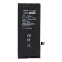 „AmpSentrix Basic“ baterija, skirta „iPhone SE 2022“ (didelės talpos 2200 mAh)