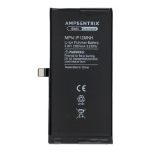 AmpSentrix Basic battery for iPhone 12 Mini (high capacity 2500 mAh)