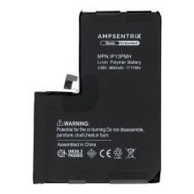 „AmpSentrix Basic“ baterija, skirta „iPhone 13 Pro Max“ (didelės talpos 4600 mAh)