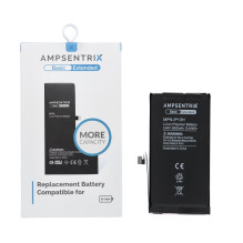 AmpSentrix Basic battery for iPhone 13 (high capacity 3500 mAh)