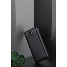 Nešiojamoji baterija Veger L20S (VP2039PD / W2039PD) PD QC3.0 2A 20000 mAh, juoda Nešiojamoji baterija Veger L20S (VP2039PD / W2039PD) PD QC3.0 2A 20000 mAh, juoda