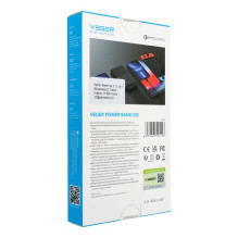 Nešiojamoji baterija Veger (W2060) PD QC3.0 3A 20W 20000 mAh juoda Nešiojamoji baterija Veger (W2060) PD QC3.0 3A 20W 20000 mAh juoda
