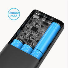 Nešiojamoji baterija Veger T100 (W2032C-100) PD QC3.0 5A 100W 20000 mAh, juoda