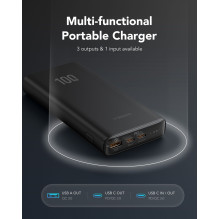 Powerbank Veger T100 (W2032C-100) PD QC3.0 5A 100W 20000 mAh black Powerbank Veger T100 (W2032C-100) PD QC3.0 5A 100W 20000 mAh black