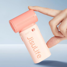 JisuLife Handheld Fan 9 Pink. JisuLife Handheld Fan 9 Pink.