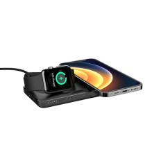 Nešiojamoji baterija, suderinama su „Magsafe Veger MagMulti“ (W1156) PD QC3.0 3A 22,5W 10000 mAh, su belaidžiu įkrovimu, Nešiojamoji baterija, suderinama su „Magsafe Veger MagMulti“ (W1156) PD QC3.0 3A 22,5W 10000 mAh, su belaidžiu įkrovimu,