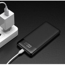 Nešiojamoji baterija Veger L11 (W1087) 10000 mAh, juoda