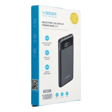 Nešiojamoji baterija Veger L11 (W1087) 10000 mAh, juoda