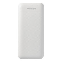 Nešiojamoji baterija Veger L20S (VP2039PD / W2039PD) PD QC3.0 2A 20W 20000 mAh, balta