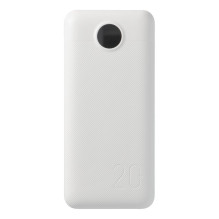 Nešiojamoji baterija Veger L20S (VP2039PD / W2039PD) PD QC3.0 2A 20W 20000 mAh, balta