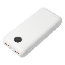 Nešiojamoji baterija Veger L20S (VP2039PD / W2039PD) PD QC3.0 2A 20W 20000 mAh, balta