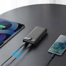 Nešiojamoji baterija Veger L20S (VP2039PD / W2039PD) PD QC3.0 2A 20W 20000 mAh, balta