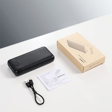 Nešiojamoji baterija Veger L20S (VP2039PD / W2039PD) PD QC3.0 2A 20W 20000 mAh, balta