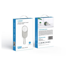 Išorinė baterija „Apple Watch Veger“ (W0102) 1200 mAh, balta Išorinė baterija „Apple Watch Veger“ (W0102) 1200 mAh, balta