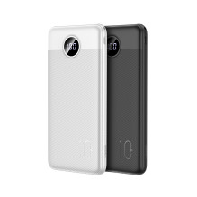 Nešiojamoji baterija Veger L10S (W1105PD) PD QC3.0 2A 20W 10000 mAh, juoda Nešiojamoji baterija Veger L10S (W1105PD) PD QC3.0 2A 20W 10000 mAh, juoda
