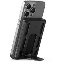 Išorinė baterija „Veger“ piniginės sekiklis W0582 MFi PD 20W 5000 mAh, juoda