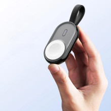 Išorinė baterija „Apple Watch Veger“ (W0102) 1200 mAh, juoda Išorinė baterija „Apple Watch Veger“ (W0102) 1200 mAh, juoda