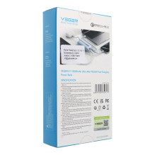 Powerbank Veger K1 (W1188) PD QC3.0 35W 10000 mAh with built-in USB-C cables / Lightning blue Powerbank Veger K1 (W1188) PD QC3.0 35W 10000 mAh with built-in USB-C cables / Lightning blue