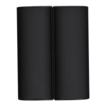 Išorinė baterija Veger W0587 2,4A 2 vnt. 2 x 5000 mAh su rankų šildytuvu, juodos ir sidabrinės spalvos Išorinė baterija Veger W0587 2,4A 2 vnt. 2 x 5000 mAh su rankų šildytuvu, juodos ir sidabrinės spalvos