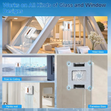 Lubluelu Lubluelu CHYW201 Smart Window Cleaning Robot Lubluelu Lubluelu CHYW201 Smart Window Cleaning Robot