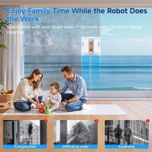 Lubluelu Lubluelu CHYW201 Smart Window Cleaning Robot Lubluelu Lubluelu CHYW201 Smart Window Cleaning Robot