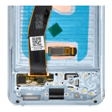 LCD ekranas SAMSUNG S20 4G mėlynas SOFT OLED su rėmeliu LCD ekranas SAMSUNG S20 4G mėlynas SOFT OLED su rėmeliu