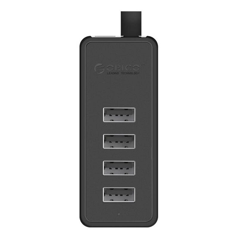 "Orico W5P-30" USB ir 4x USB 2.0 šakotuvo adapteris (juodas)