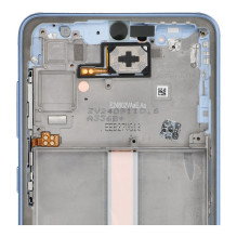 „ServicePack“ LCD ekranas SAMSUNG A33 5G A336B GH82-28143C mėlynas