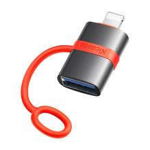 "McDodo" OT-3810 USB-A į "Lightning" adapteris (juodas)