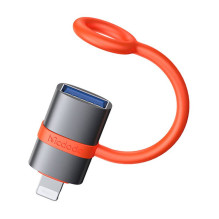 "McDodo" OT-3810 USB-A į "Lightning" adapteris (juodas)