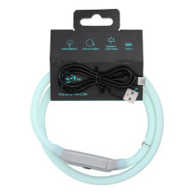 Silikoninis LED augintinių antkaklis LLFG24034 Silikoninis LED augintinių antkaklis LLFG24034