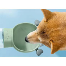 Dog outdoor drinking cup green Dog outdoor drinking cup green