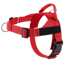 Dog harness OXFORD A size S red black Dog harness OXFORD A size S red black