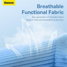 BASEUS ComfortRide Series Car Cooling Lumbar Pillow Galaxy Blue C20036402311-01 BASEUS ComfortRide Series Car Cooling Lumbar Pillow Galaxy Blue C20036402311-01