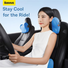 BASEUS ComfortRide Series Car Cooling Lumbar Pillow Galaxy Blue C20036402311-01 BASEUS ComfortRide Series Car Cooling Lumbar Pillow Galaxy Blue C20036402311-01