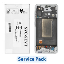 „ServicePack“ LCD ekranas, skirtas „SAMSUNG A56 5G A566B“, pilkas GH82-36829B