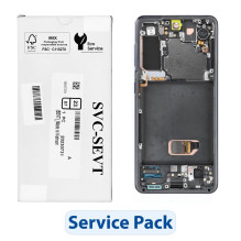 ServicePack LCD Display SAMSUNG S21 5G G991B GH82-27257A Gray ServicePack LCD Display SAMSUNG S21 5G G991B GH82-27257A Gray