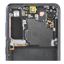 „ServicePack“ LCD ekranas SAMSUNG S21 5G G991B GH82-27257A pilkas