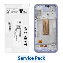 „ServicePack“ LCD ekranas SAMSUNG A54 5G A546B violetinis GH82-31231D